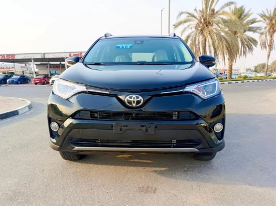 TOYOTA RAV4 XLE 2.4L PETROL 2018 MODEL YEAR BLACK COLOR