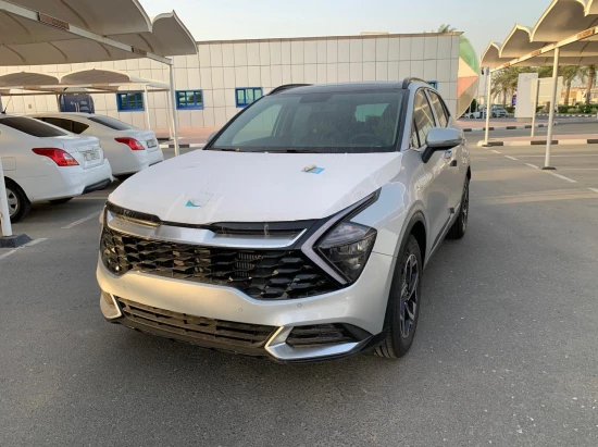 KIA Sportage 1.6L Petrol GCC Specs 2024 Model Year Silver Color