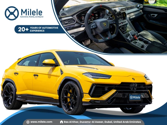 2024 LAMBORGHINI URUS PERFORMANTE 4.0L PETROL GILLO AUGE YELLOW