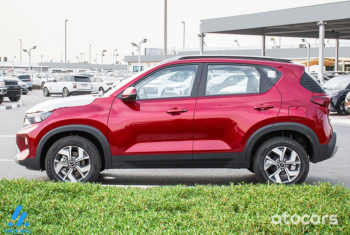 Kia Sonet 2023 Model Year GLS 1.5L Petrol Red Color Exterior