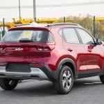 Kia Sonet 2023 Model Year GLS 1.5L Petrol Red Color Exterior