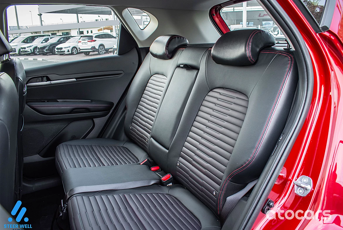 Kia Sonet 2023 Model Year GLS 1.5L Petrol Red Color Exterior