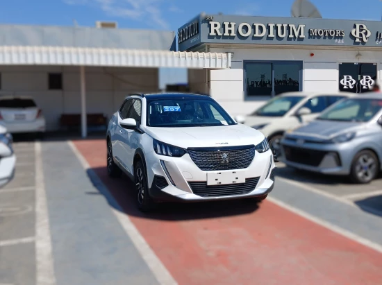 Peugeot 2008 2023 Model Year White Color Exterior