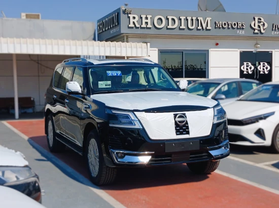 Nissan Patrol 5.6L Petrol 2024 Model Year Black Color Exterior