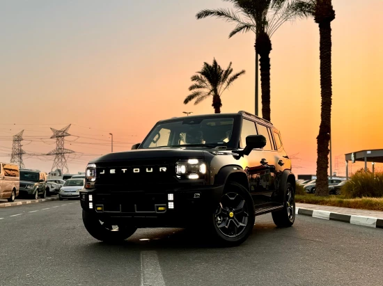 Jetour T2 2024 Model Year special 2.0L Turbo Petrol Black Color Exterior