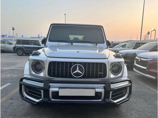 Mercedes-Benz G63 AMG 2023 Model Year Silver Color Exterior