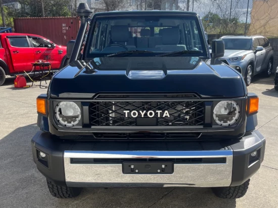 Toyota Land Cruiser Hard Top LC 76 Diesel Right Hand Drive Automatic Black Color