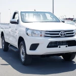 TOYOTA HILUX 2.4L DIESEL 4WD SINGLE CAB DLX-G MANUAL WHITE COLOR