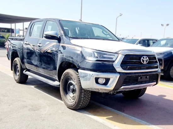 TOYOTA HILUX 2.8L DIESEL 4X4 MANUAL 2024 MODEL YEAR BLACK COLOR