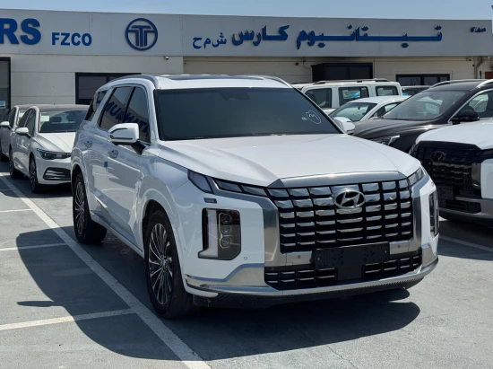 Hyundai Palisade Calligraphy 3.5L Petrol 2023 Model Year White Color Exterior