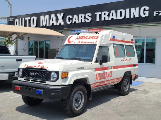TOYOTA LAND CRUISER LC78 HIGHROOF AMBULANCE 2025 MODEL YEAR