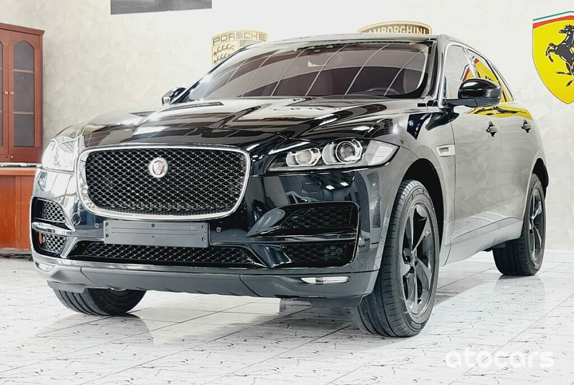 AED 2,130 /MONTH - JAGUAR F-PACE 25T - 2018 - GCC - IMMACULATE CONDITION
