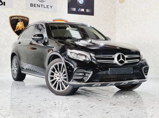 AED 2375/ MONTH-MERCEDES GLC 250 AMG KIT-2018-GCC-FULLY LOADED-UNDER WARRANTY-IMMACULATE CONDITION