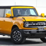 Ford Bronco Outer Bank Soft Top 4Cylinder 4Doors Yellow Inside Tan Blk 2022