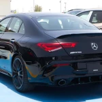 Mercedes Benz CLA35 AMG Night Package Outside Black Inside Red 2022.
