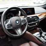 BMW 540i x Drive M-Sport (46,000KM) Outside White Inside Brown 2018.