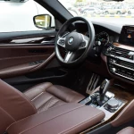 BMW 540i x Drive M-Sport (46,000KM) Outside White Inside Brown 2018.