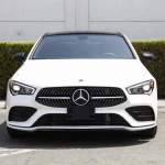 Mercedes Benz CLA250 AMG Night Pack Outside White Inside Black 2022.