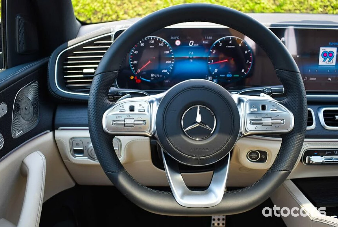 Mercedes Benz GLS450 4matic OUTSIDE Black INSIDE Brown MODEL 2022.