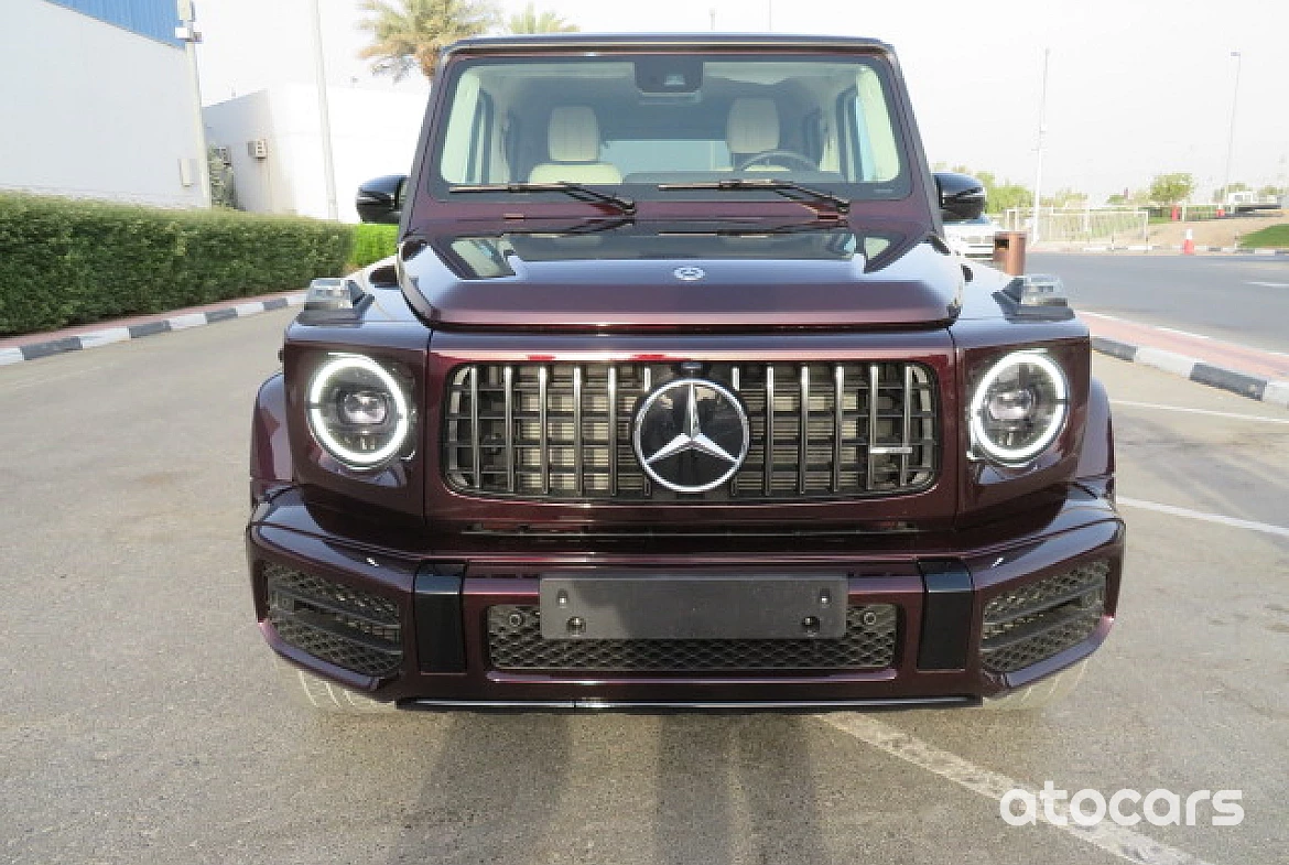 Mercedes Benz AMG G63 2022 Ruby Red