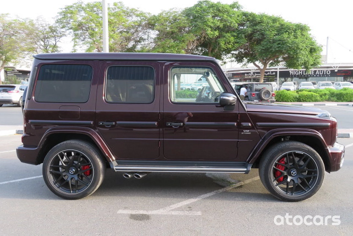 Mercedes Benz AMG G63 2022 Ruby Red