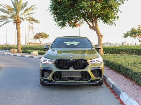 2022 | BRAND NEW | BMW X6 M COMPETITION I URBAN GREEN I AED 585,000