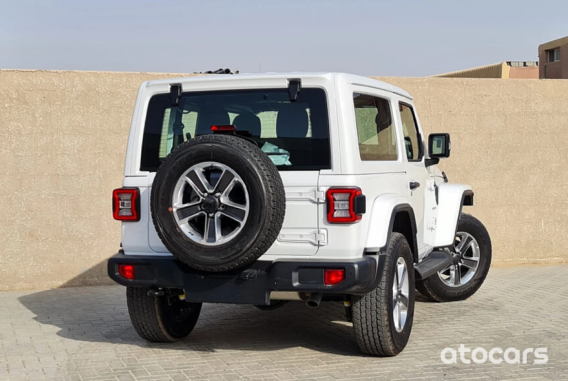 2022 Jeep Wrangler Sahara Brand New White Color For Export GCC
