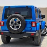Jeep Wrangler Sahara 4 Doors Blue Color For Export Brand New 2022